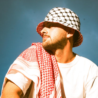 Reversible Keffiyeh Bucket Hat - KUVRD