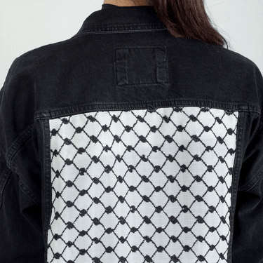 Classic Keffiyeh Denim Jacket - KUVRD