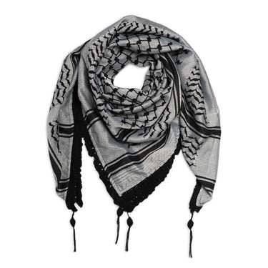 Charcoal Keffiyeh - KUVRD