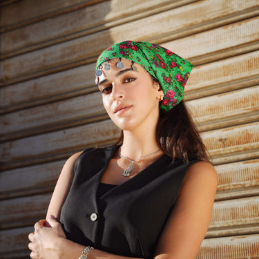 Rayhan Green Falahi Bandana - KUVRD