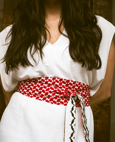 Reversible Keffiyeh Belt wrap - KUVRD