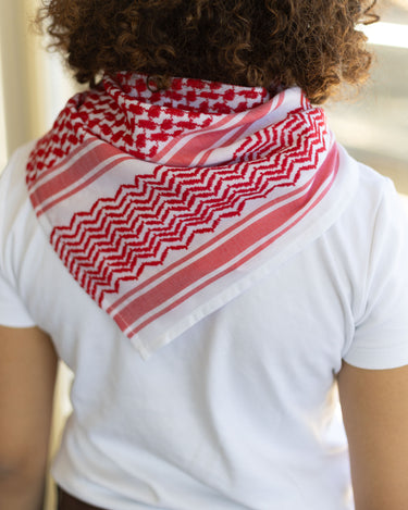 KUVRD Camper Keffiyeh Bandana, styled look