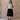 KUVRD Keffiyeh Dress in breathable linen with drop-waist silhouette
