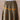 KUVRD Jaffa Orange Tatreez Skirt, side styling detail