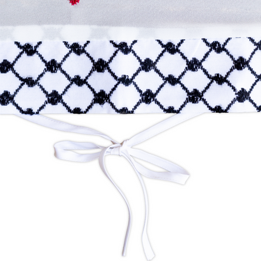 KUVRD Tarhat Bladi tatreez chiffon veil