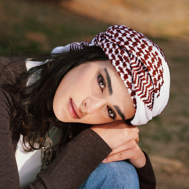 Pine Brown Keffiyeh - KUVRD