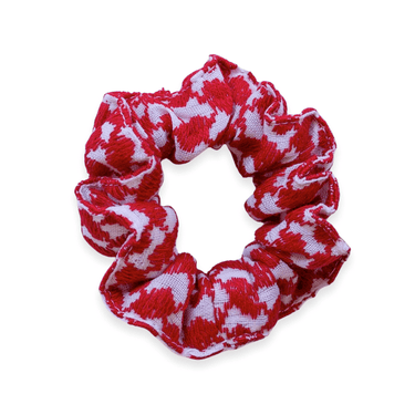 Set of 2 Red Keffiyeh Scrunchie - KUVRD