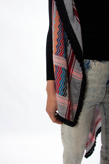 Multi Colour Keffiyeh Vest - KUVRD