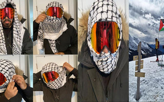 5 Creative Ways to Tie and Wear a Keffiyeh Scarf - KUVRD
