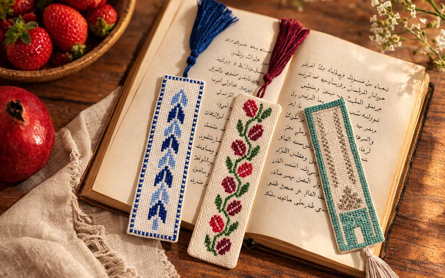 Tatreez Coasters and Home Decor: Bringing Palestinian Embroidery Into Everyday Spaces