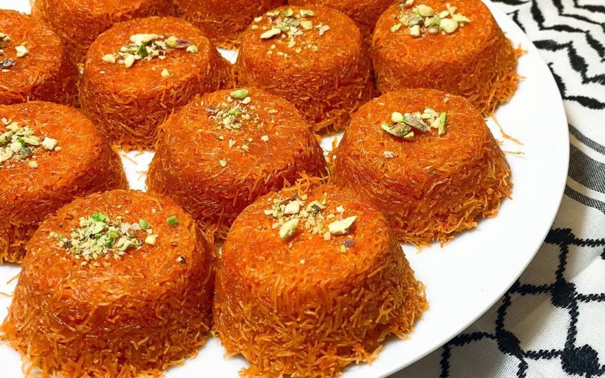 How to Make Knafeh Cupcakes - KUVRD