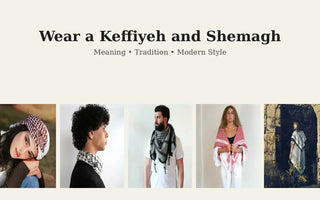 How to Wear a Keffiyeh and Shemagh with Meaning and Style - KUVRD