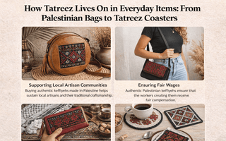 How Tatreez Lives On in Everyday Items: From Palestinian Bags to Tatreez Coasters