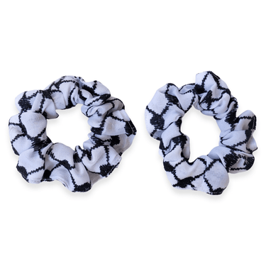 Set of 2 Keffiyeh Scrunchies - KUVRD