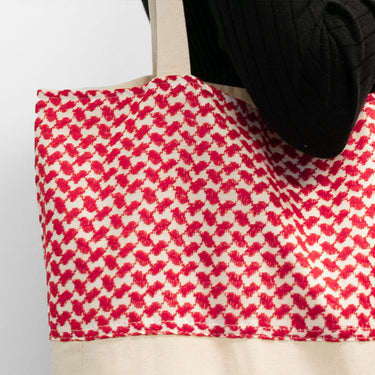 Red Keffiyeh Tote Bag - KUVRD