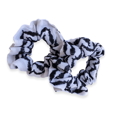 Set of 2 Keffiyeh Scrunchies - KUVRD