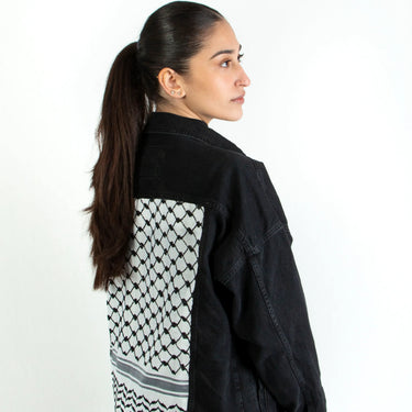 Classic Keffiyeh Denim Jacket - KUVRD