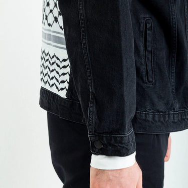 Classic Keffiyeh Denim Jacket - KUVRD