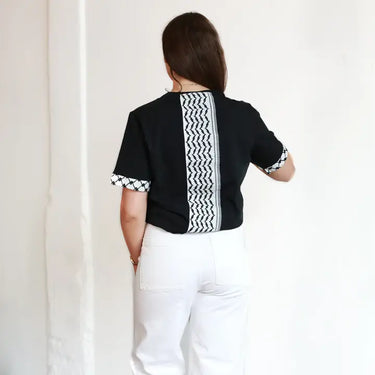 Elevated Keffiyeh Tee - KUVRD