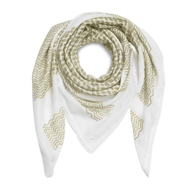 Zaytoun Olive Green Keffiyeh - KUVRD