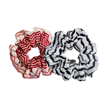 Habibiti Bundle: 2 Keffiyeh Scrunchies