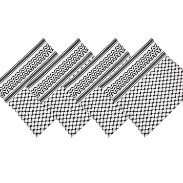 Set of 4 Classic Keffiyeh Bandanas