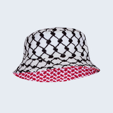 Reversible Keffiyeh Bucket Hat