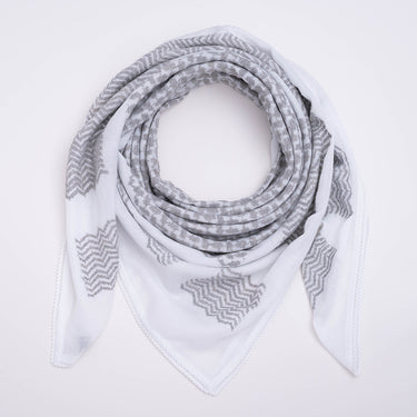 Hajar Gray Keffiyeh