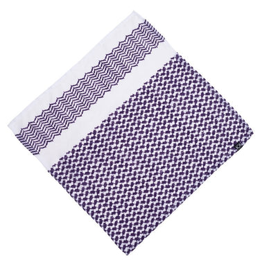 Fig Purple Keffiyeh Bandana - KUVRD