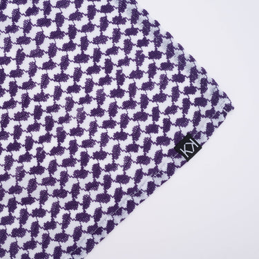 Fig Purple Keffiyeh Bandana