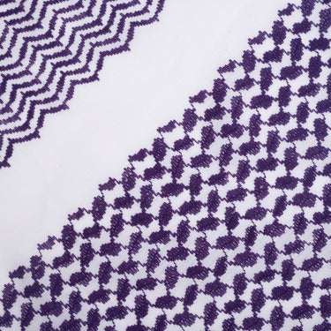 Fig Purple Keffiyeh Bandana