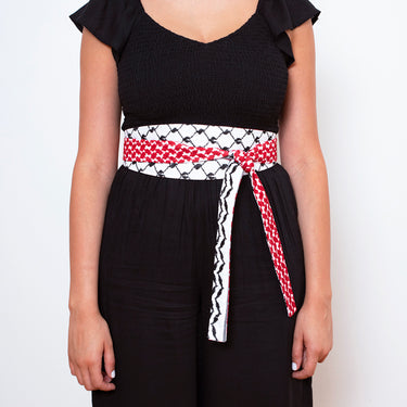 Reversible Keffiyeh Belt wrap - KUVRD