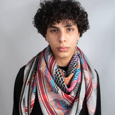 Multi Color Keffiyeh - KUVRD