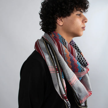 Multi Color Keffiyeh - KUVRD