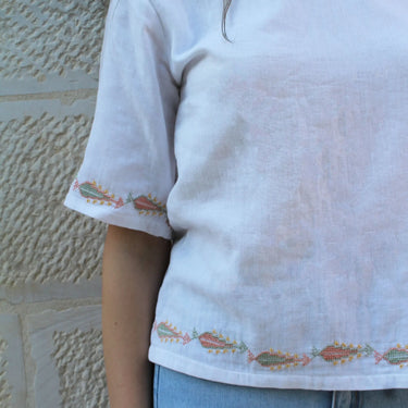 Nadia - Embroidered Blouse
