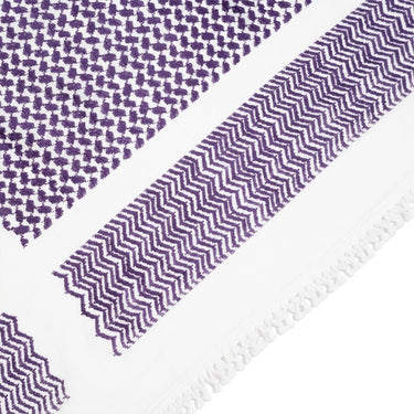 Fig Purple Keffiyeh - KUVRD