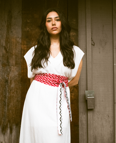 Reversible Keffiyeh Belt wrap - KUVRD