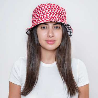 Reversible Keffiyeh Bucket Hat