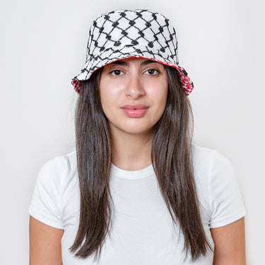 Reversible Keffiyeh Bucket Hat - KUVRD