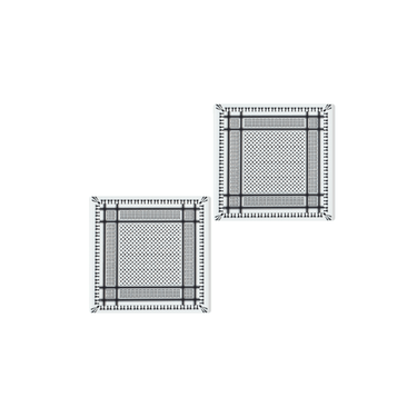 Set of 2 Keffiyeh Coasters - KUVRD