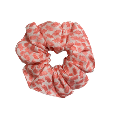 Oversized Amaal Pink Keffiyeh Scrunchie