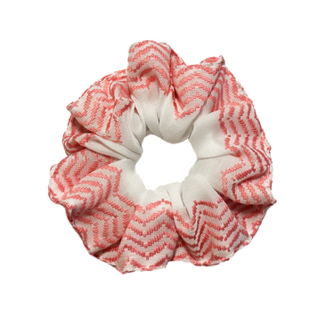 Oversized Pink Keffiyeh Scrunchie