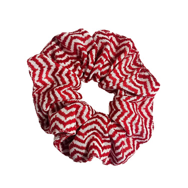 Oversized Red Keffiyeh Scrunchie - KUVRD