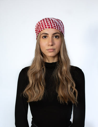 Red Keffiyeh Bandana - KUVRD
