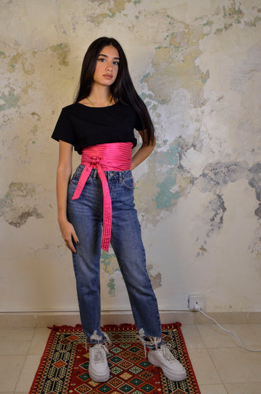 Jaffa Blouse - Pink - KUVRD