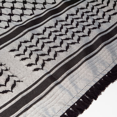 Charcoal Keffiyeh - KUVRD